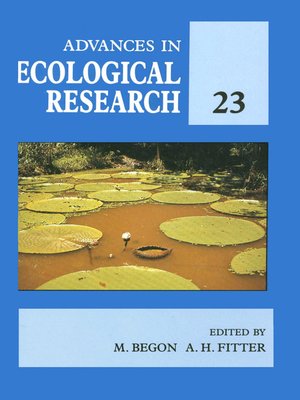 cover image of Advances in Ecological Research